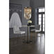 Enco White / Antique Gold Bar Table